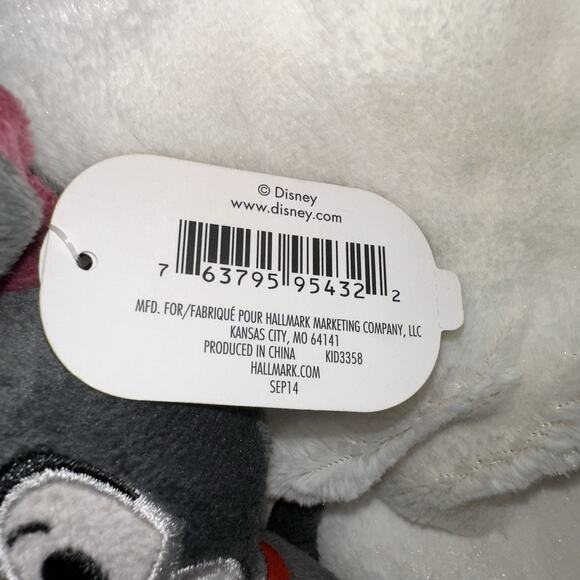 Disney NWT Itty Bittys Lady & The Tramp 2014 Plush Dolls NWT Set Of 2 - Picture 4 of 7